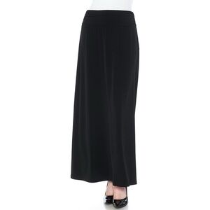 Elegant Black Maxi Skirt